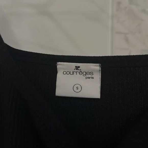 Courreges Leather Strap Tank Top Size S - Picture 8 of 10